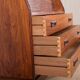 Secretary, desk, Danish in Rio rosewood by Dyrlund 1960.