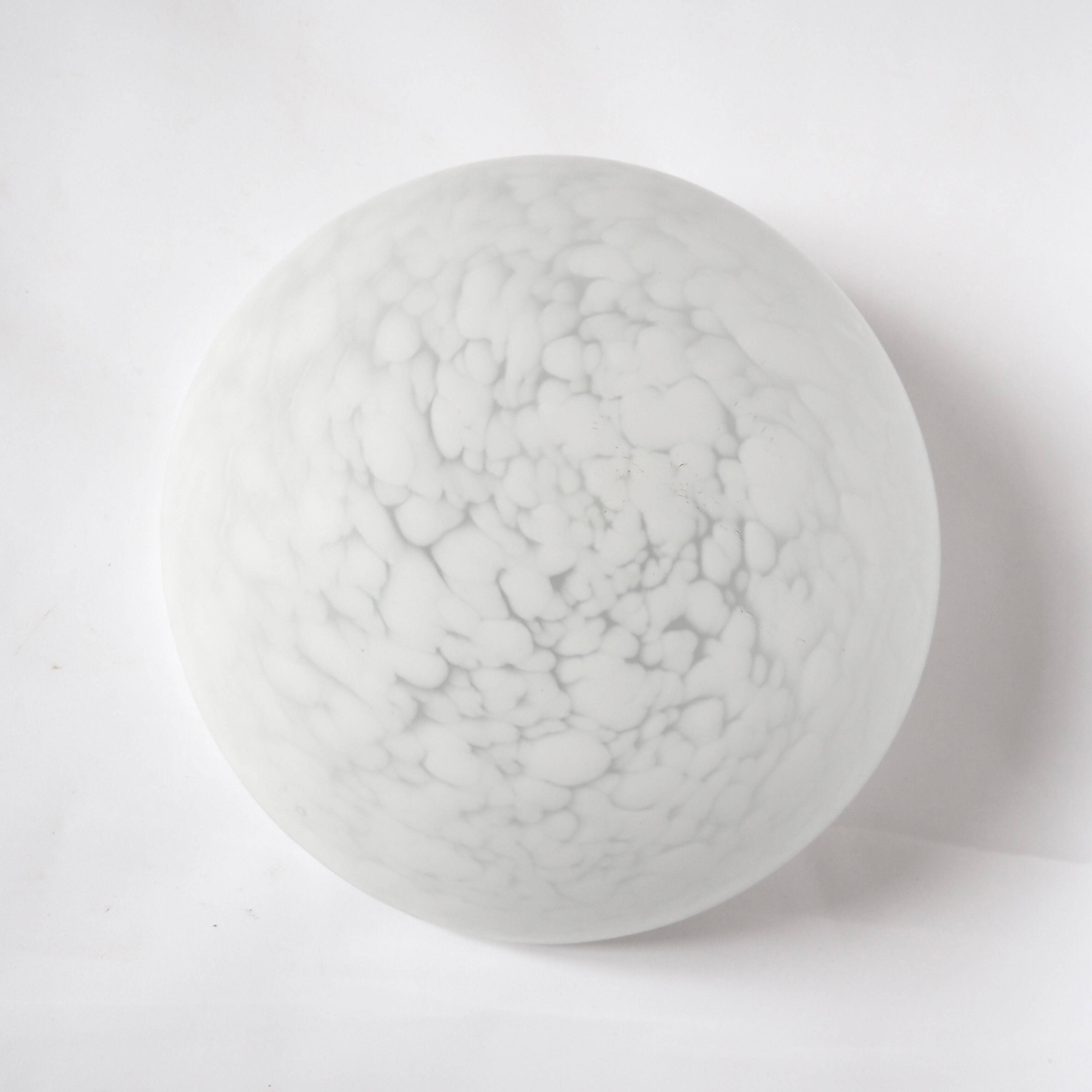 Large glass ceiling light from Clichy