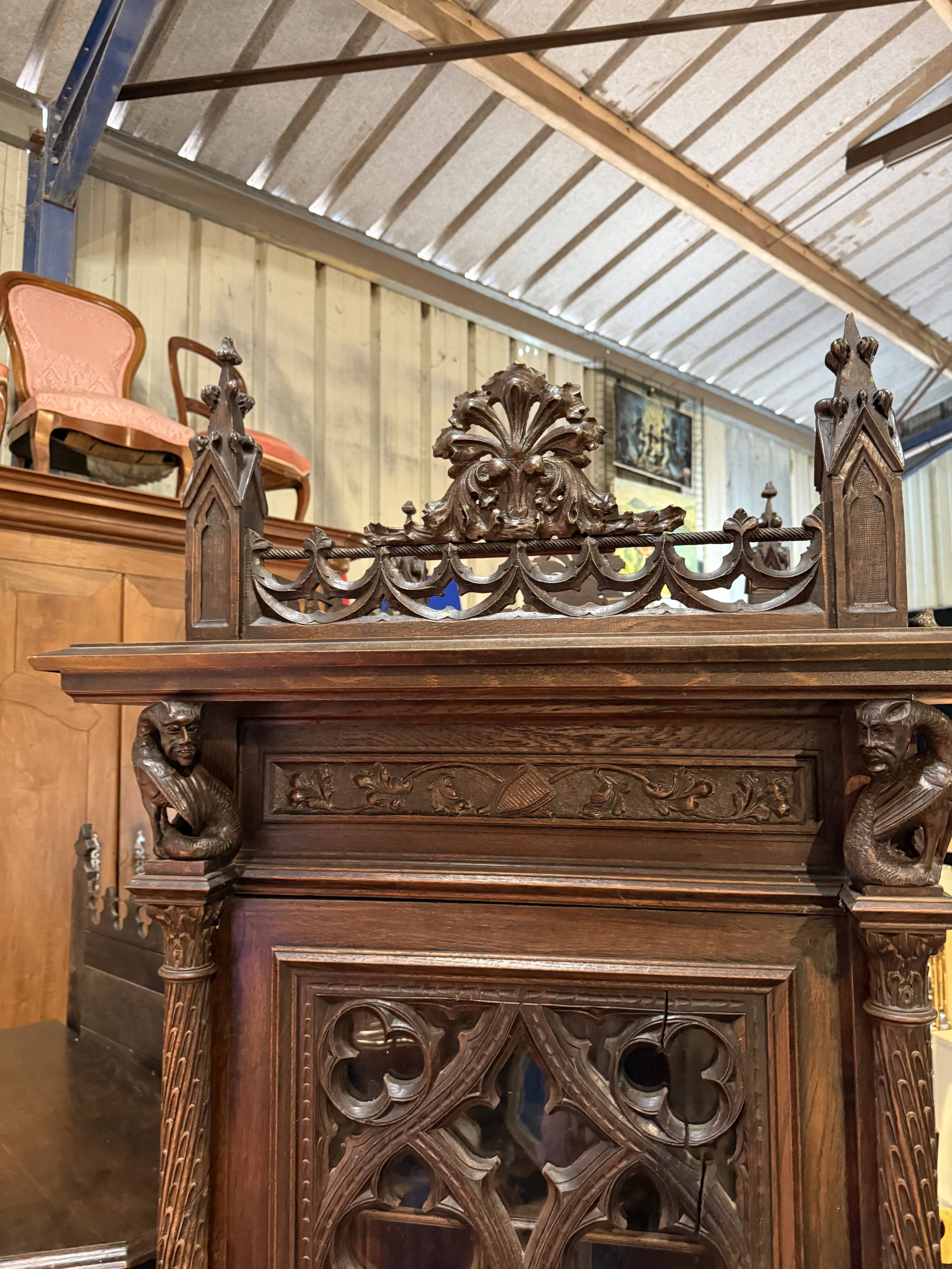 Gothic Display Cabinet