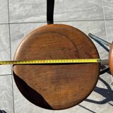 Three industrial workshop stools from the 50s/60s