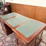 Classic English Chesterfield Partnerdesk Desk