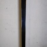 Vintage floor lamp design 1980 in lacquered metal ceramic and brass