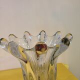 Vintage crystal vase