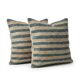 Set of 2 vintage Turkish cushion covers 51x51 cm