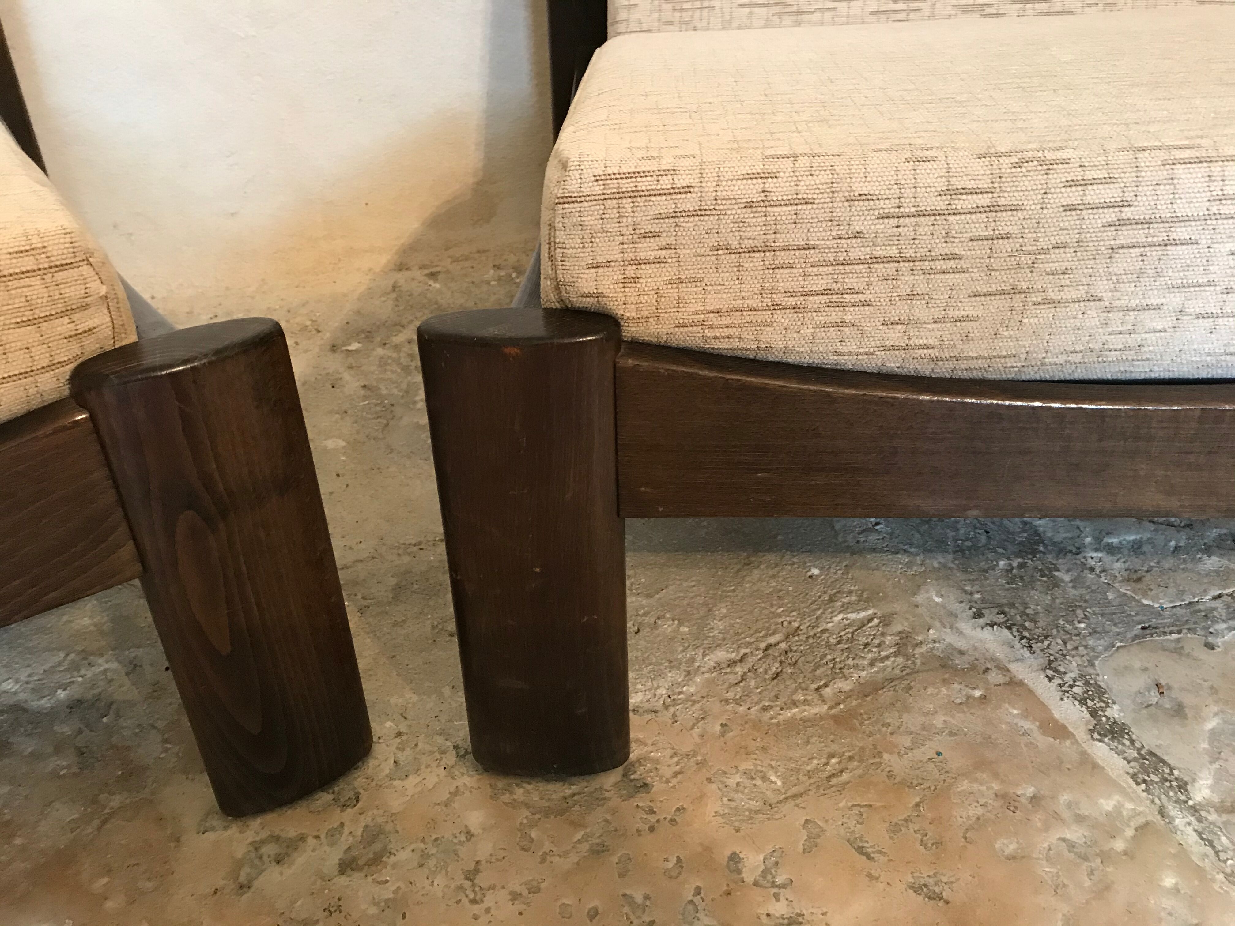 Pair of vintage armchairs