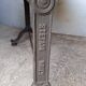 Bistro table ep 1940 cast iron and wood