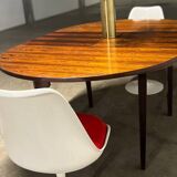 Danish Rosewood Folding Dining Table, 1960s