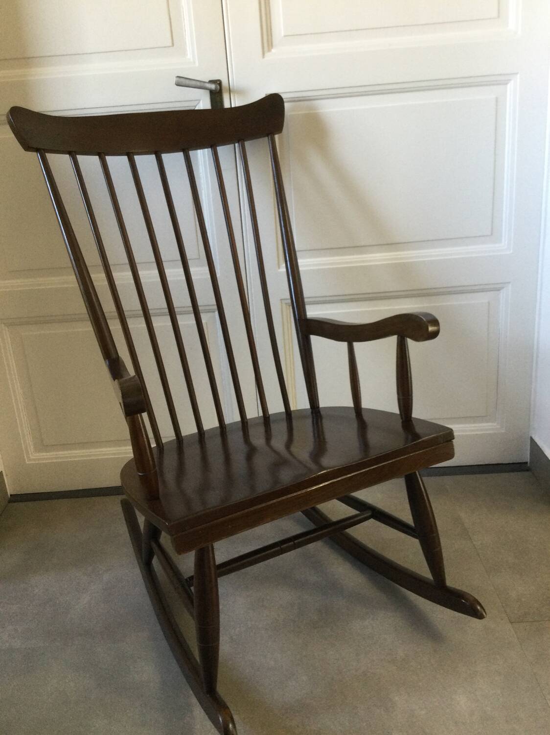 Scandinavian vintage rocking chair