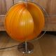 Moon orange lamp Kare vintage design 80s