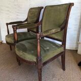 Pair of antique armchairs
