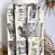 Old swirl display with seed bags