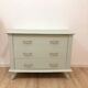 Commode des années 60, pieds compas, Douceur de l'Aube