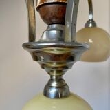 Art Deco period brasserie chandelier, circa 1930