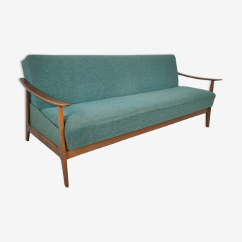 Canapé scandinave convertible années 60