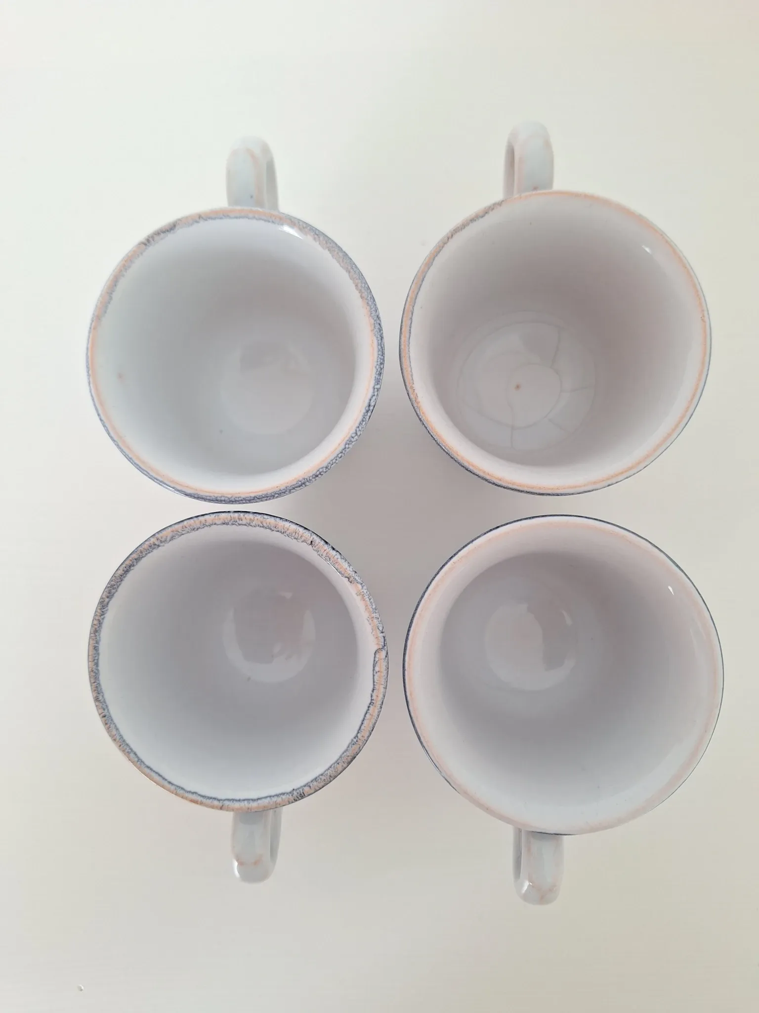 Blue coffee cup Niderviller 1970 - 1980