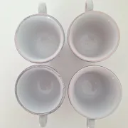 Blue coffee cup Niderviller 1970 - 1980