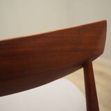 Set of four teak chairs, Danish design, 1960s, designer: H.W. Klein