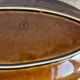 Sarreguemines fish barbotine dish 1970