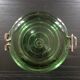 Old green jar