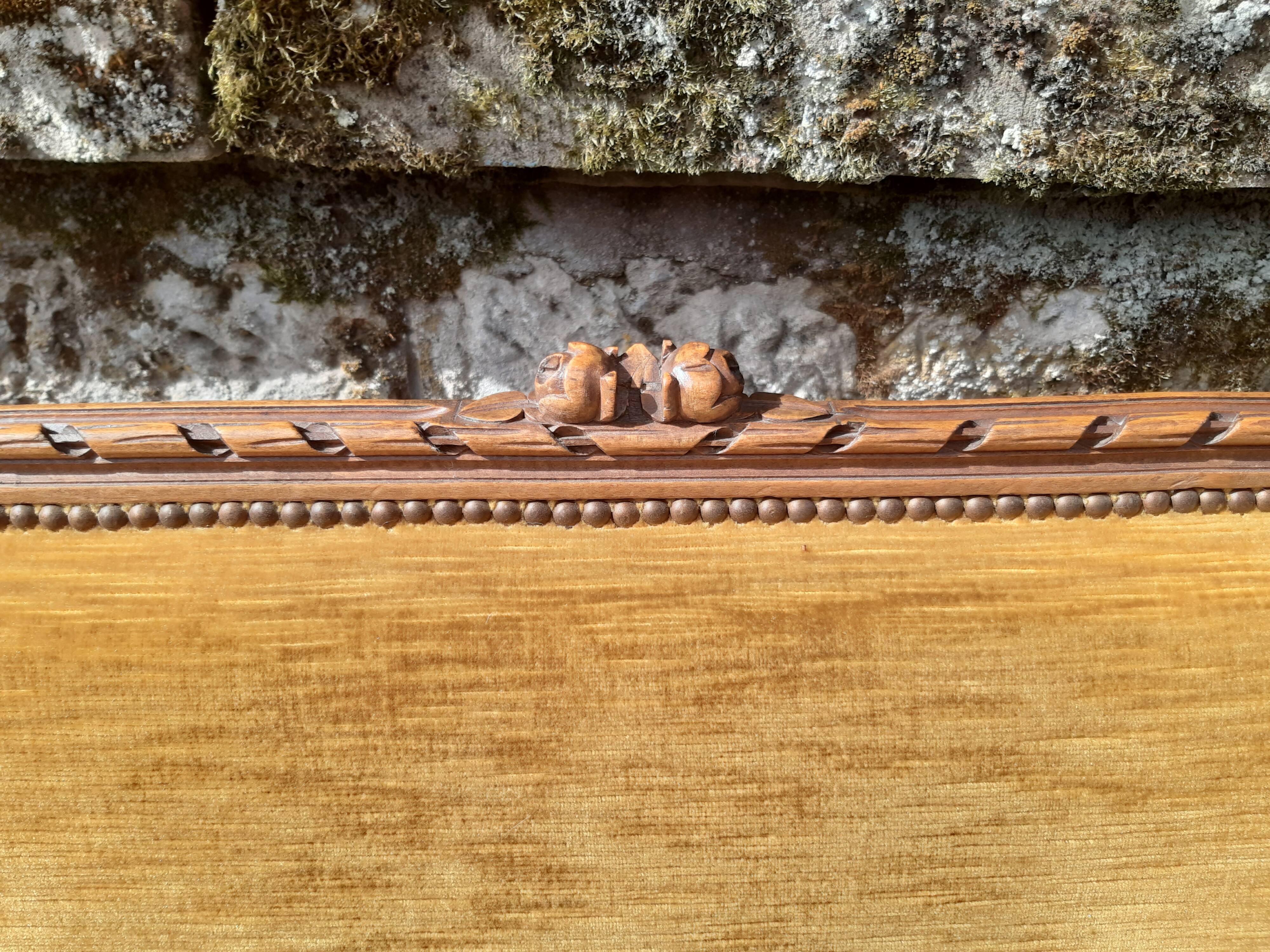 Old bench in Louis XVI style