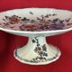 Gien compote dish with peony decoration 24 x 11 cm