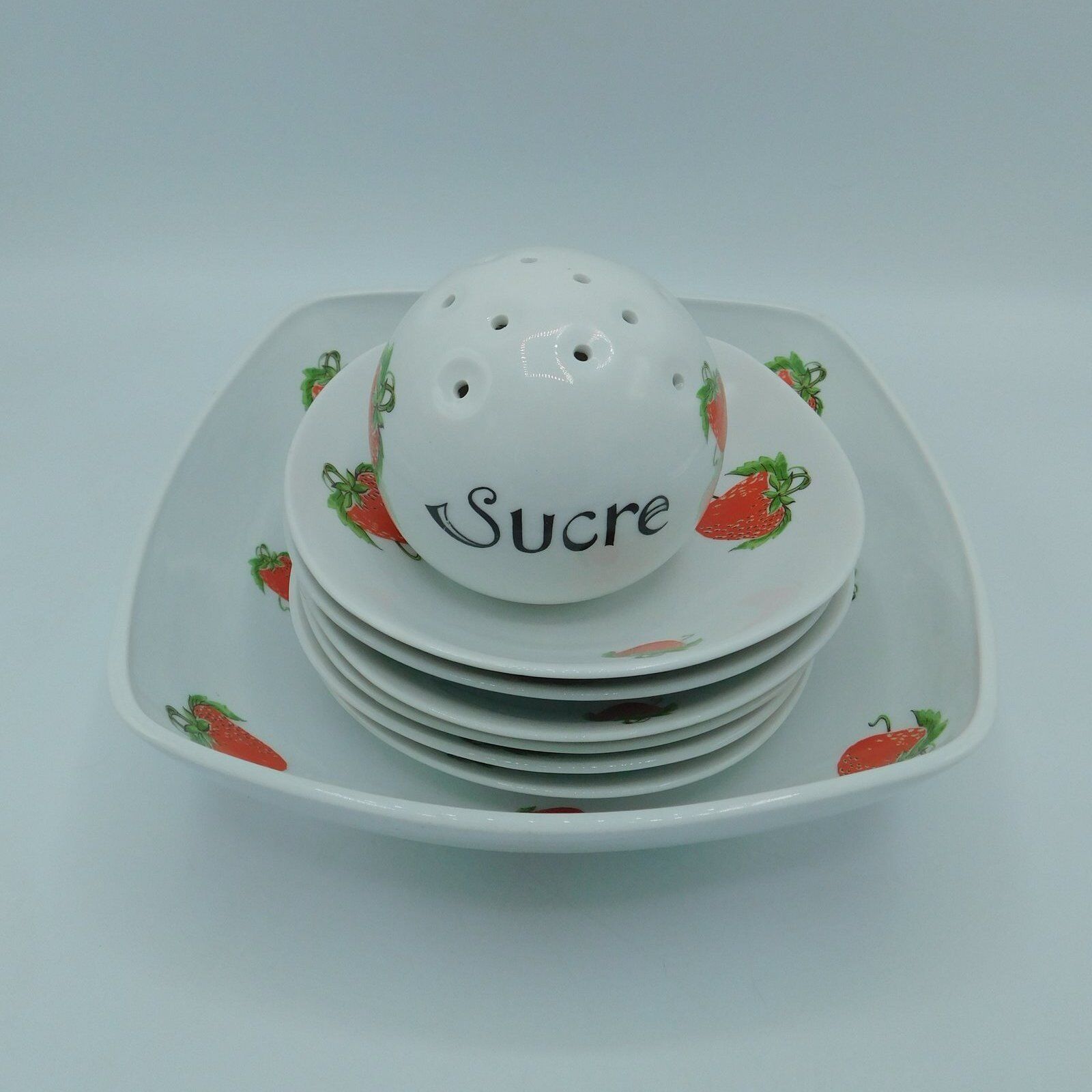 Strawberry service, Berry Porcelain