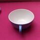 Lot "Mix & Match" Tea Time blue vintage - Booths teapot and cups set