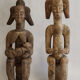 Pair of statues from Gabon