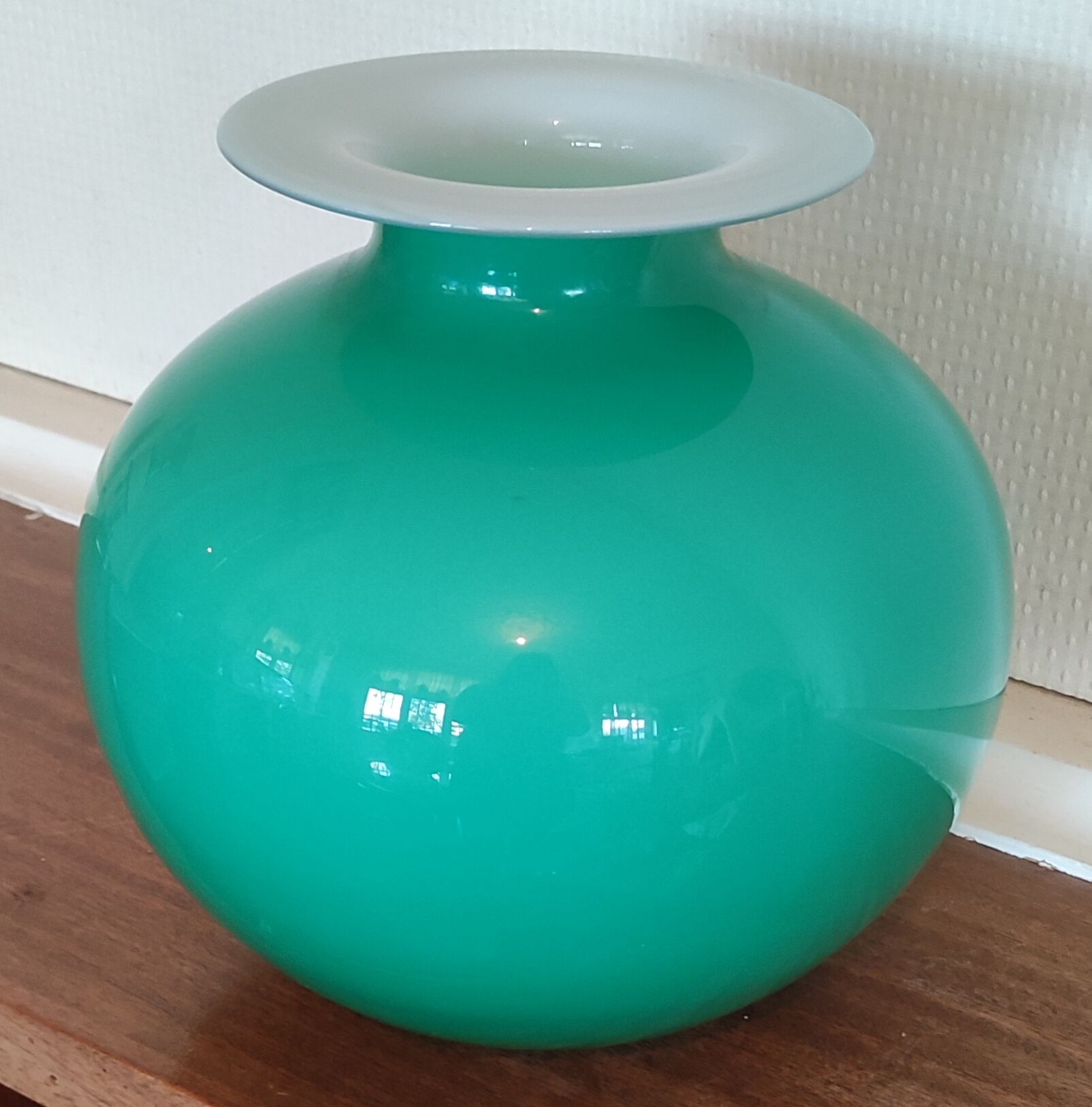Vase boule vintage