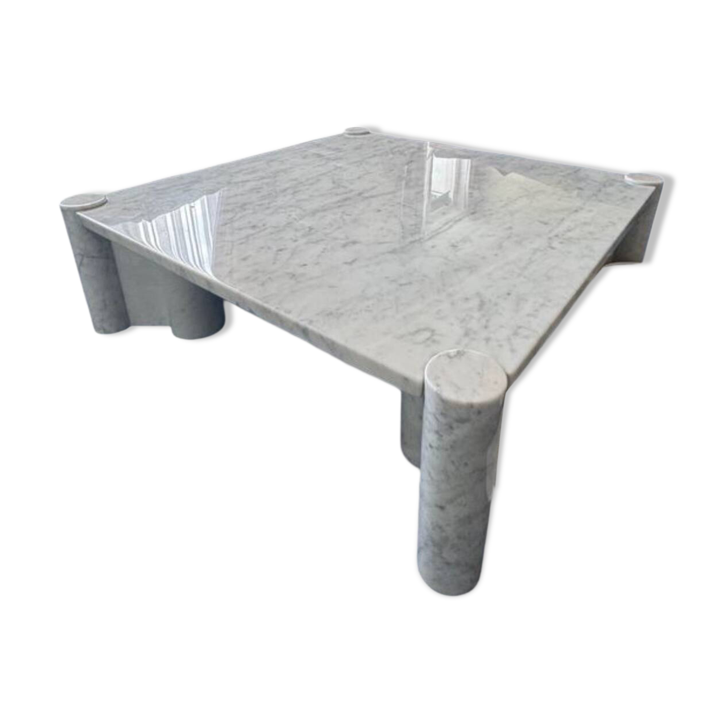 Table basse modèle Jumbo de Gae Aulenti édition Knoll international