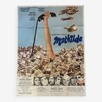 Affiche du film "Appelez-moi Mathilde"  1969