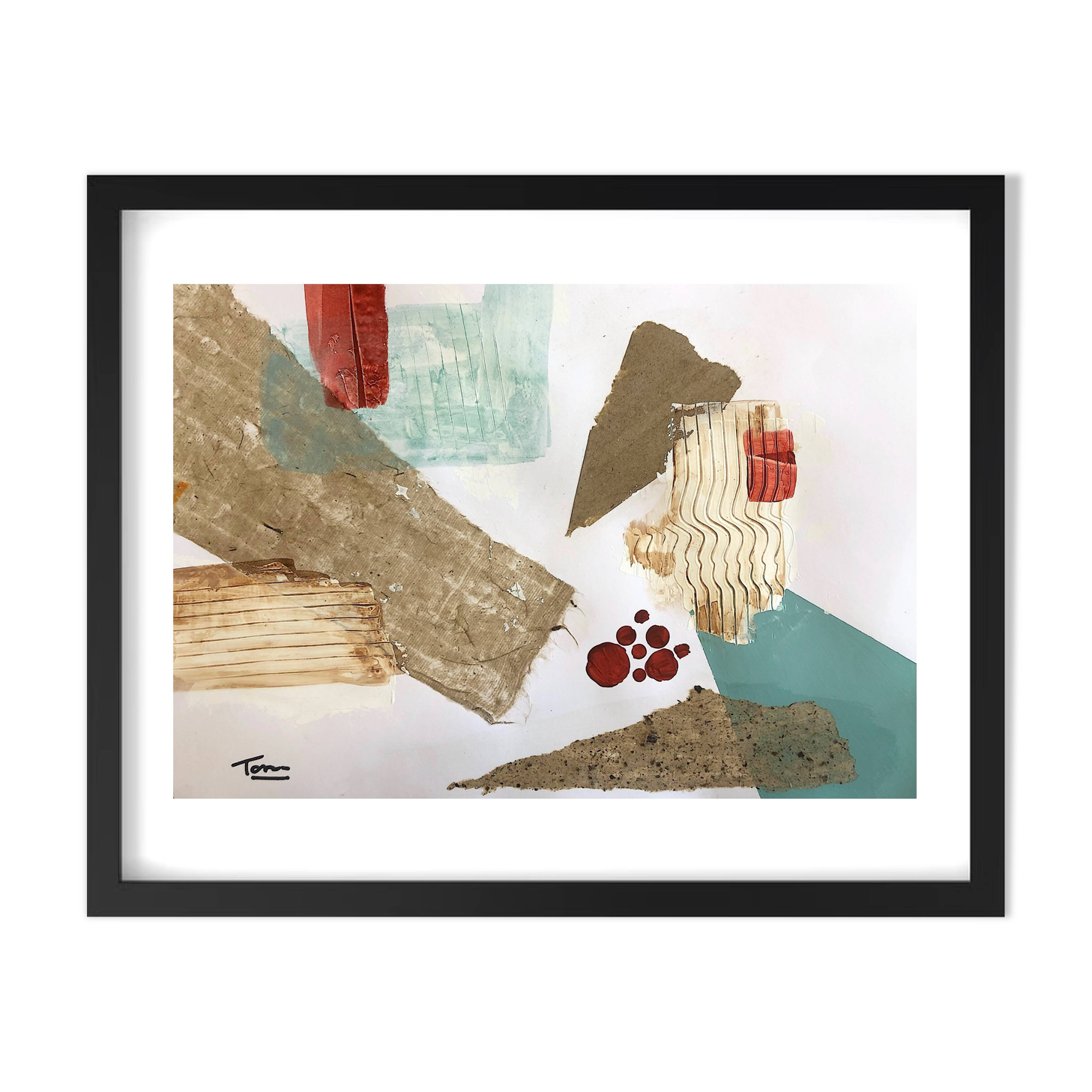 Peinture abstraite originale et unique peinte à la main