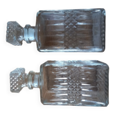 1 lot de 2 carafes à whisky