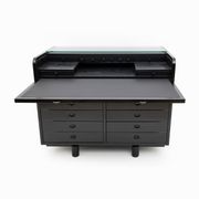 Mid-Century Modern Italian Desk Table by Gianfranco Frattini for Bernini,60