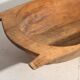 Antique solid wood wabi-sabi bowl (c.1900) #9