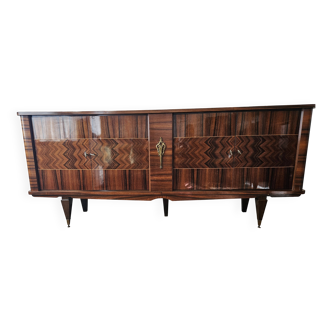 Art Deco buffet in rosewood