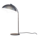 Vintage patinated aluminium and chrome desk lamp
