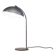 Vintage patinated aluminium and chrome desk lamp