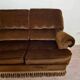 Toad bench in genoa velvet circa 1960