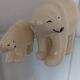 Polar Bear Duo from the Lilla Zoo series by Lisa Larson