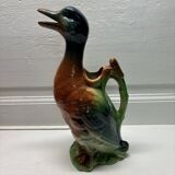 Earthenware duck carafe (G)
