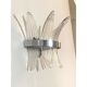 Belt “palmette” murano glass wall sconce
