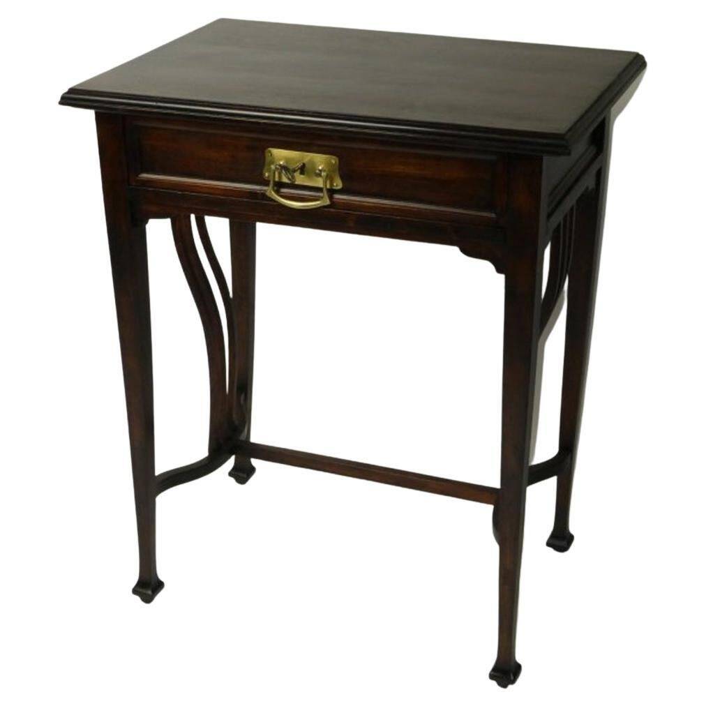Side table Secession with attributes of Joseph Maria Olbrich
