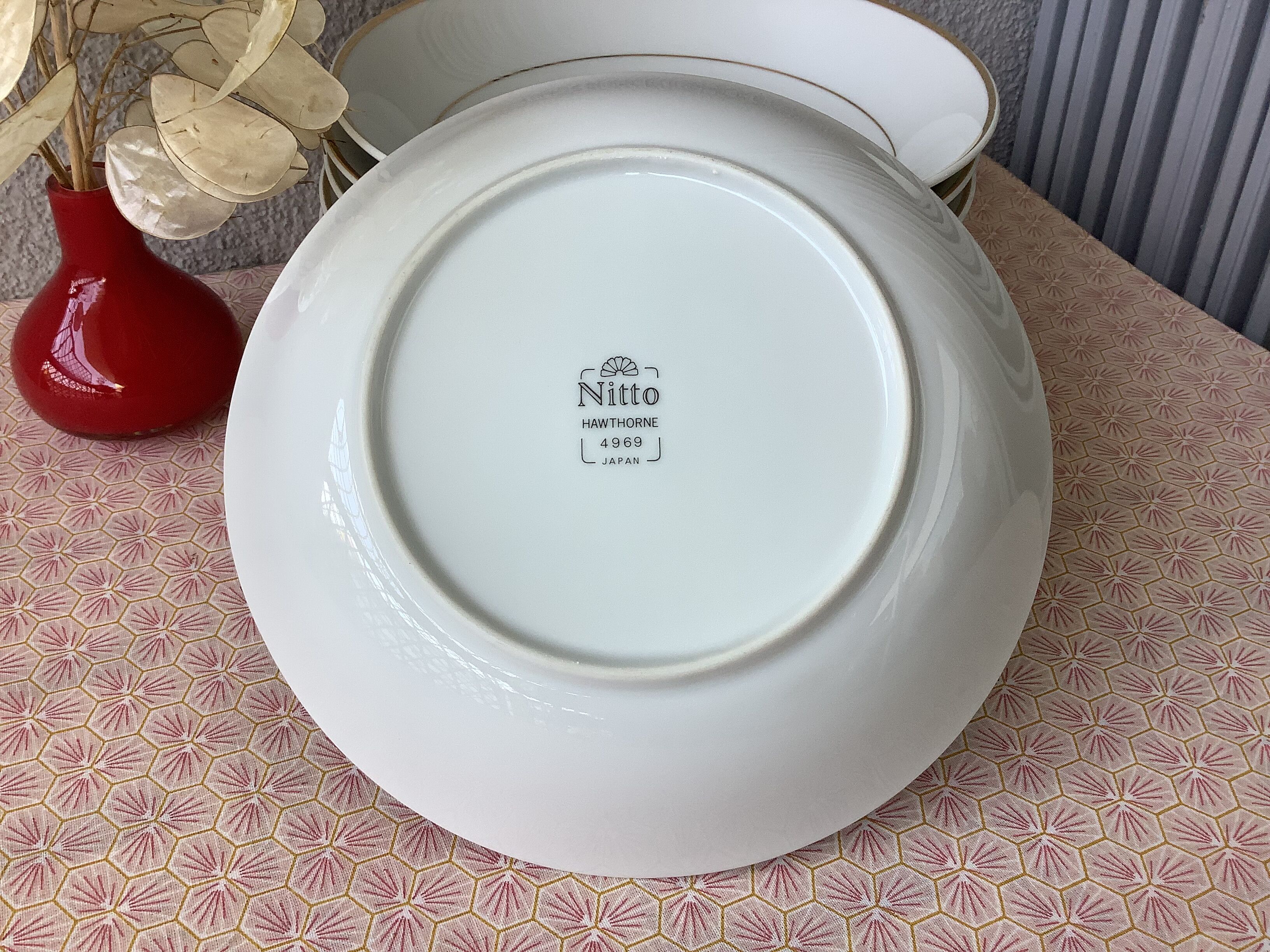 Nitto Hawthorne Japan plates - prestige tableware