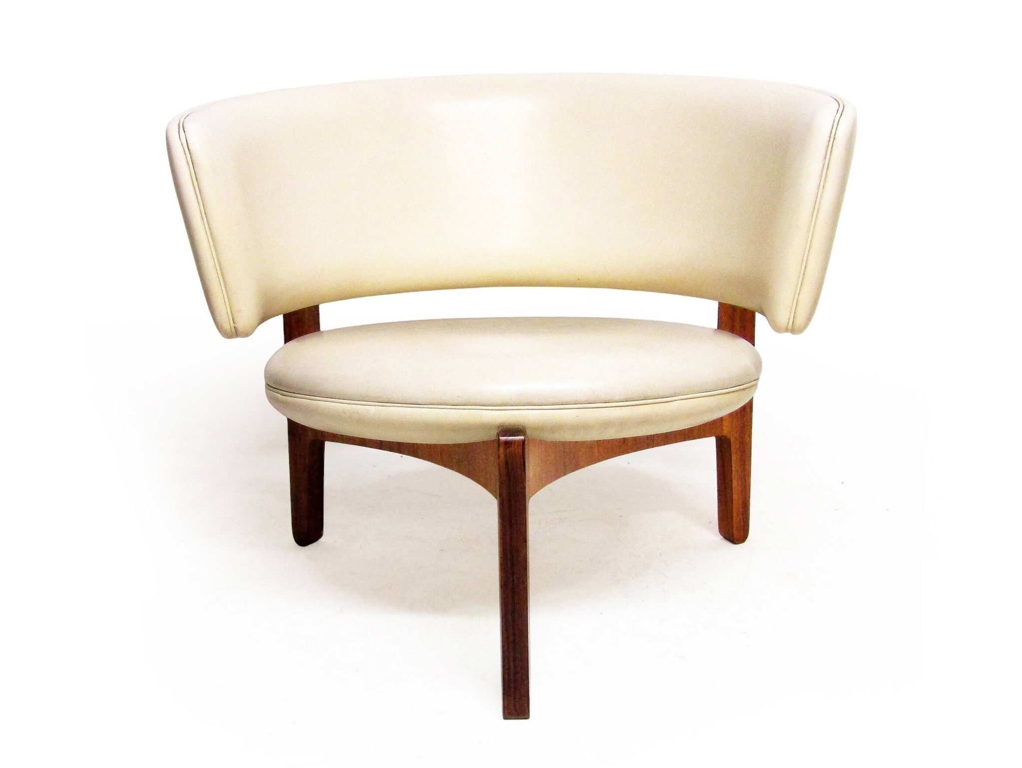 Two 1960s Danish Lounge Chairs In Rosewood By Sven Ellekaer