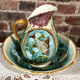 Majolica toilet set Onnaing