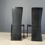 Vintage dining chairs by Pietro costantini, 1980s, set of 6