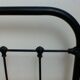 Wrought iron bed, vintage