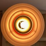 Sven middelboe verona pendant in white and orange by nordisk solar, denmark