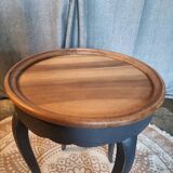 Small walnut coffee table